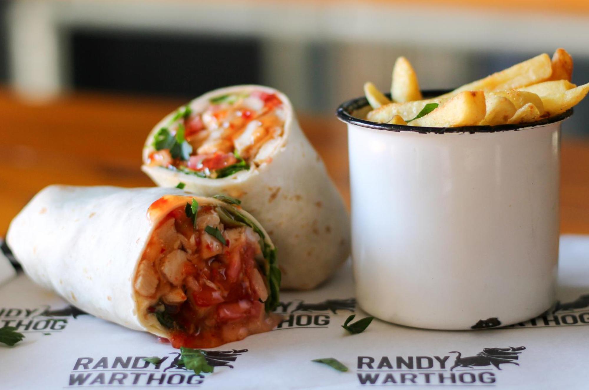 Never At Home Green Point Cape Town Exterior photo A wrap and chips