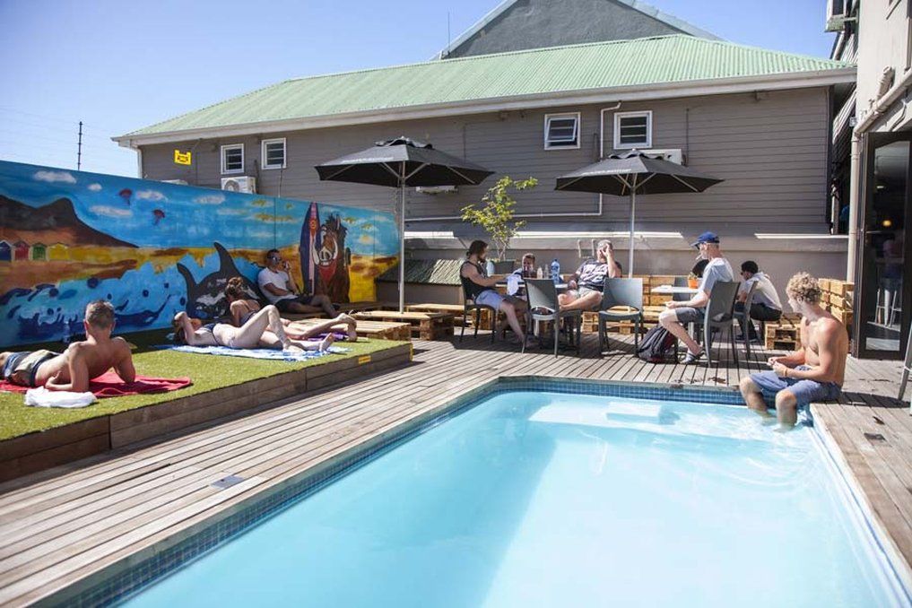 Never At Home Green Point Cape Town Exterior photo The pool at the backpackers